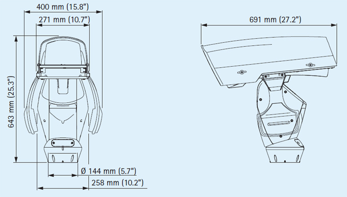 IP камера AXIS Q8721-E