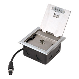 Лючок для подключения конгресс-систем, разъем 9-pin, Relacart CB-S2