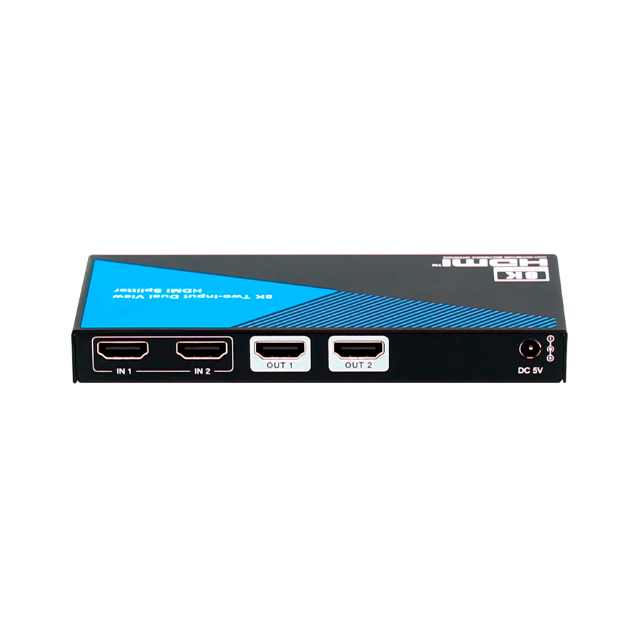 Коммутатор 2x1 со сплиттером 1x2 HDMI 2.1, HDCP 2.3, Lideo SP-8K22