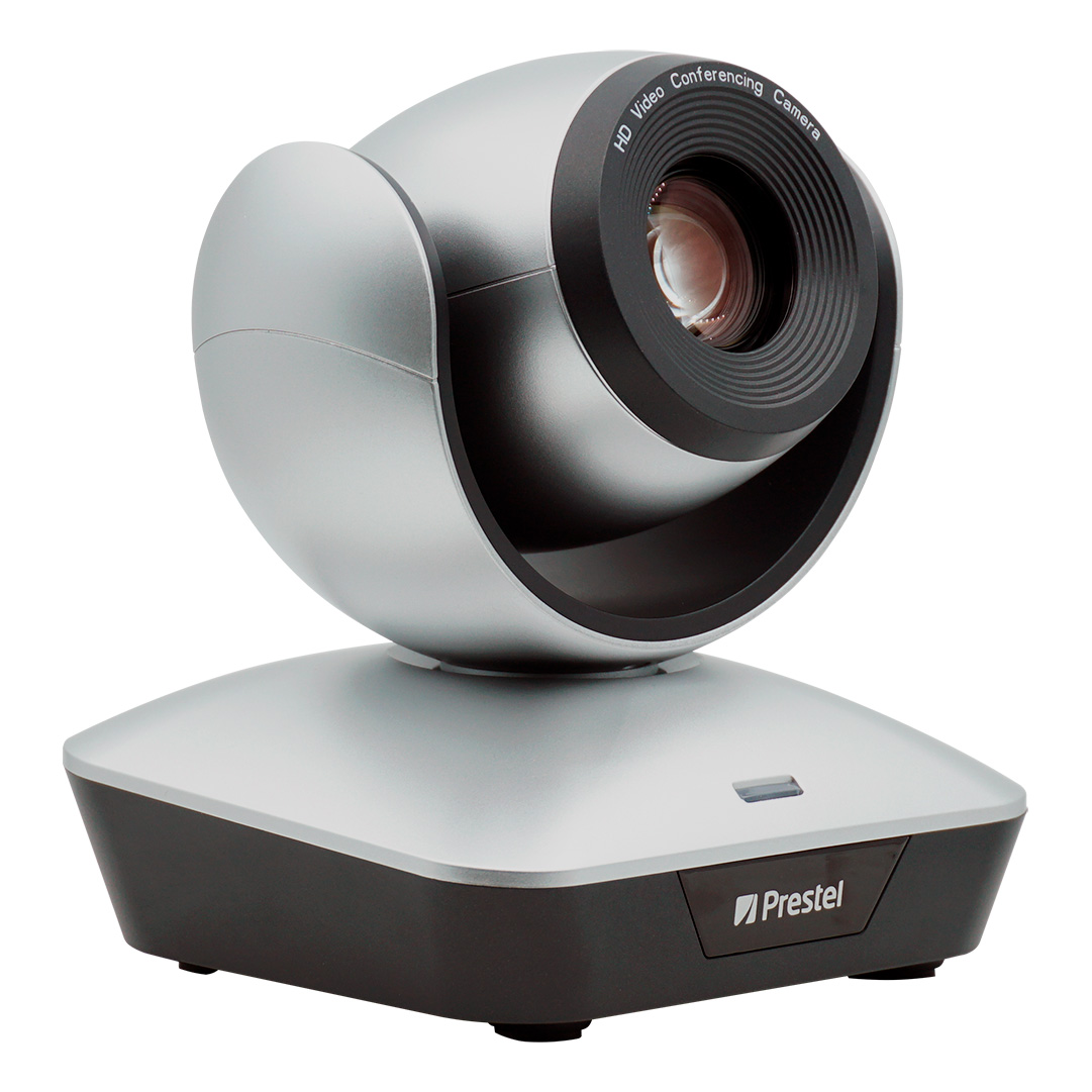 PTZ камера для видеоконференцсвязи, серебристая, Prestel HD-PTZ1HU2W-S