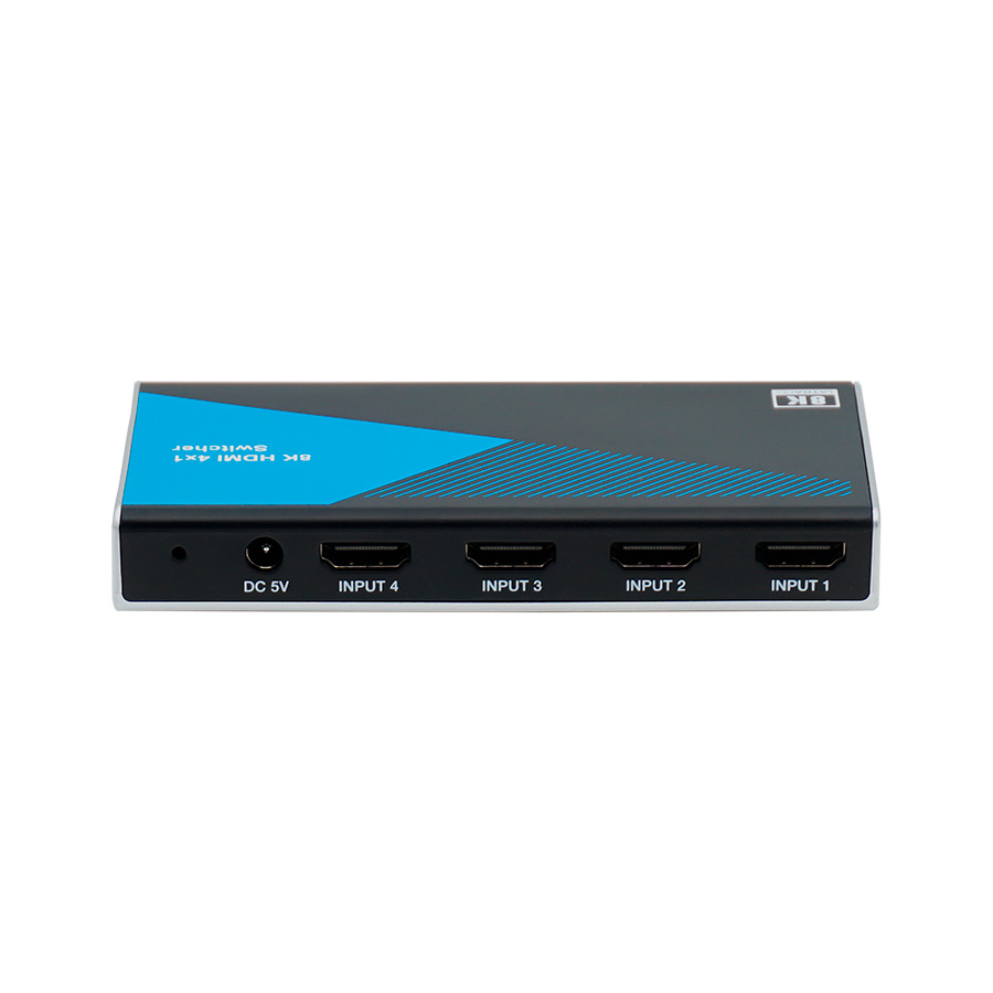 Коммутатор 4x1 HDMI 2.1, HDCP 2.3, Lideo SW41-8K